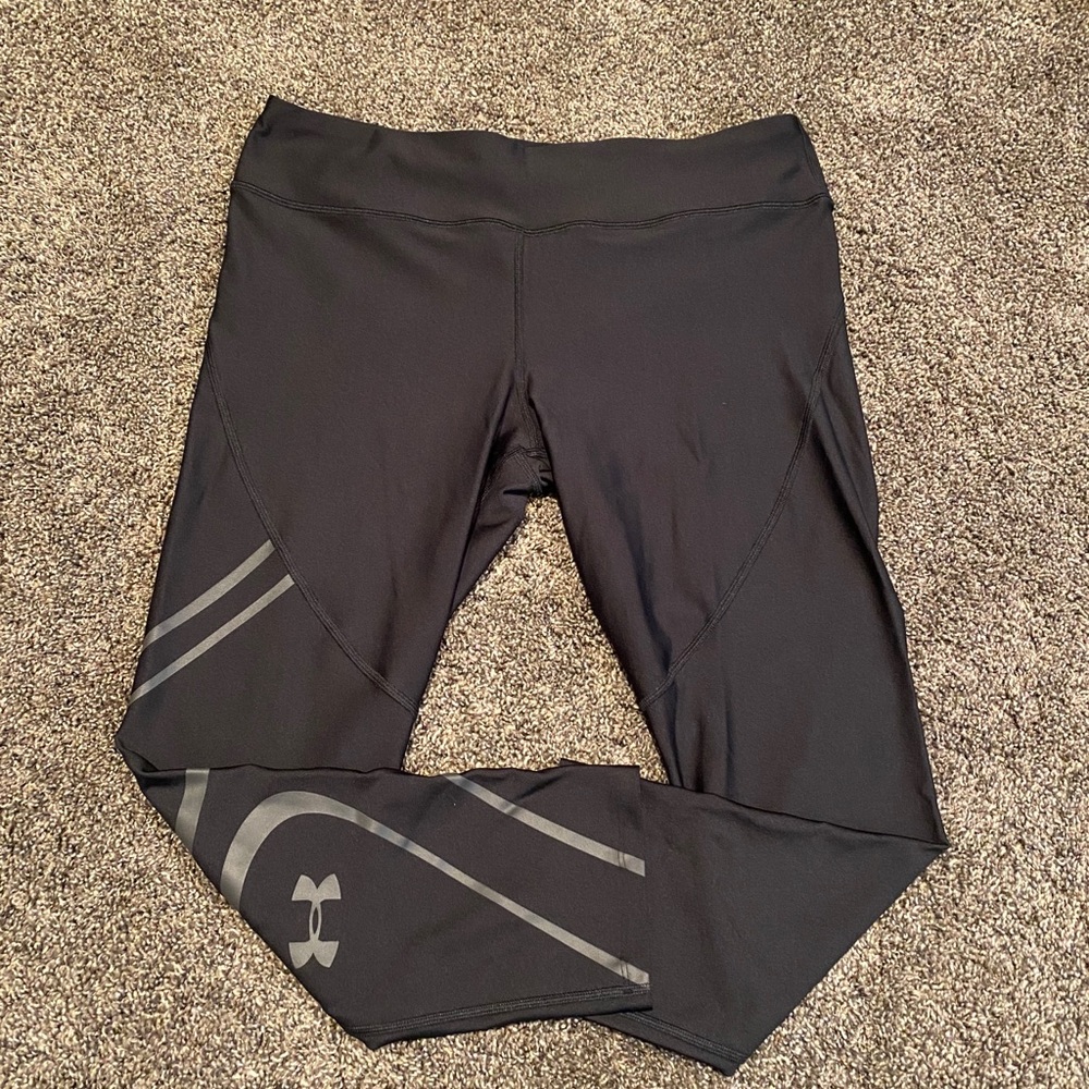 Under Armour black Capri leggings